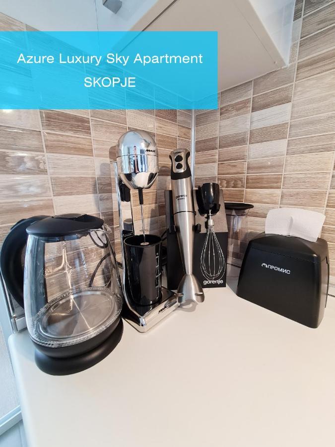 Azure Luxury Sky Apartment Skopje Exterior photo