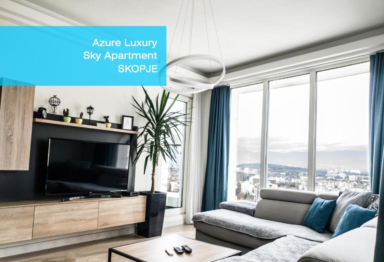 Azure Luxury Sky Apartment Skopje Exterior photo
